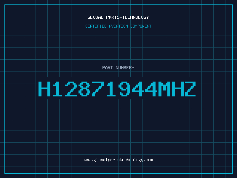 Aviation Part H12871944MHZ