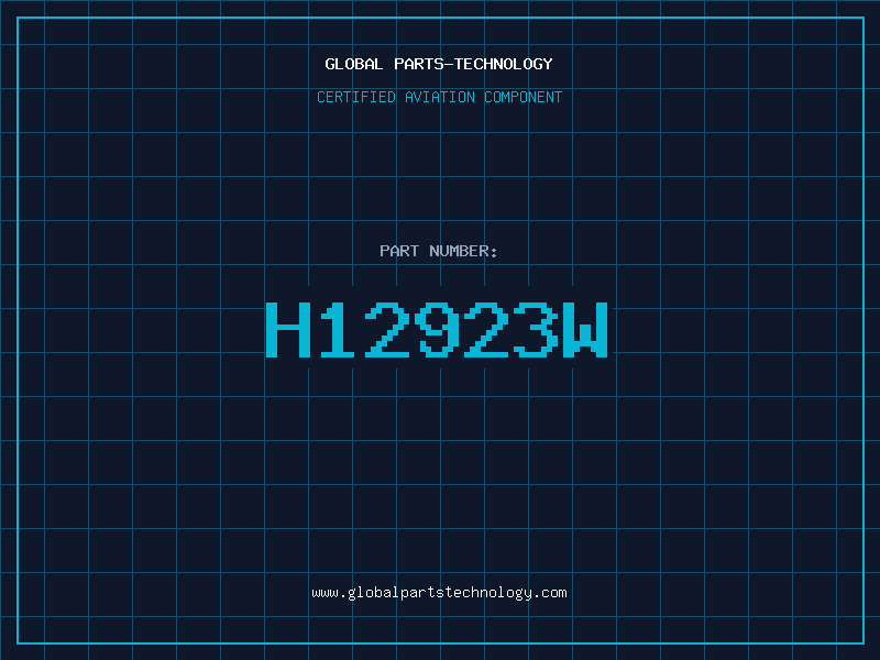 Aviation Part H12923W