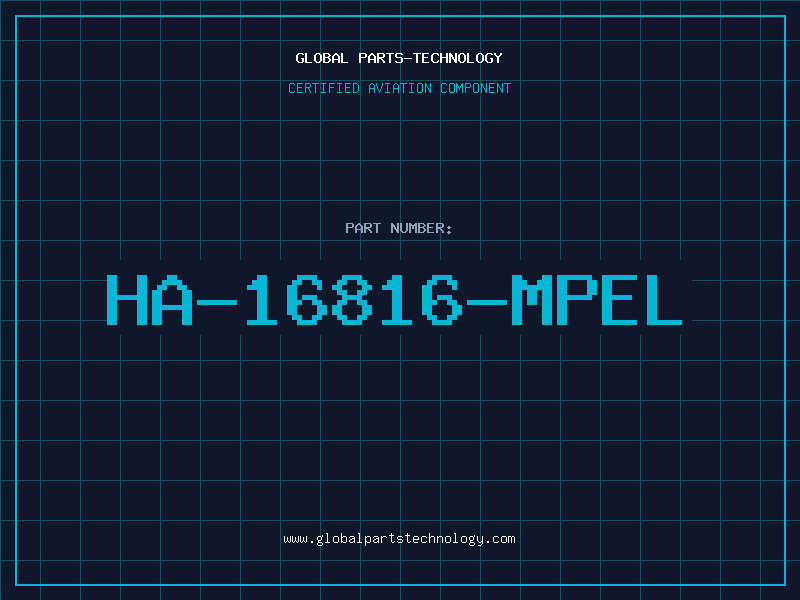 Aviation Part HA-16816-MPEL