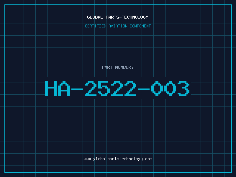 Aviation Part HA-2522-003