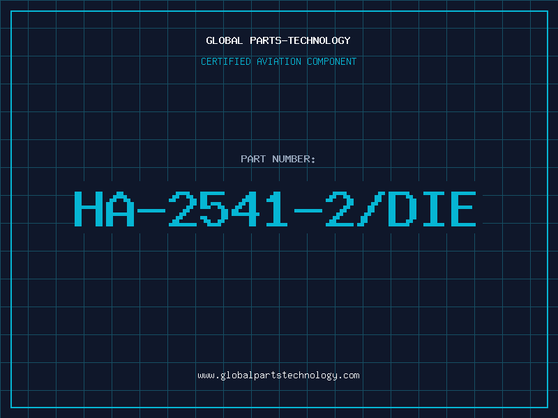 Aviation Part HA-2541-2/DIE