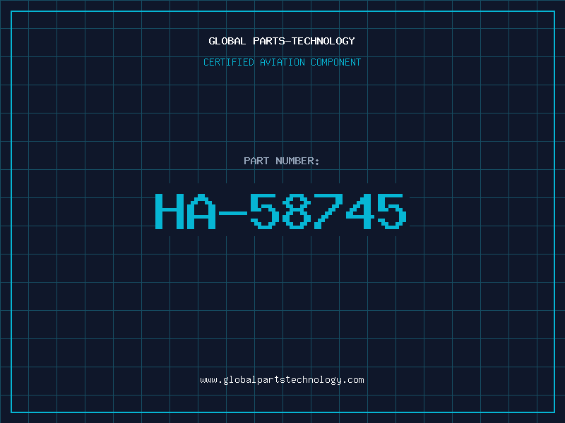 Aviation Part HA-58745