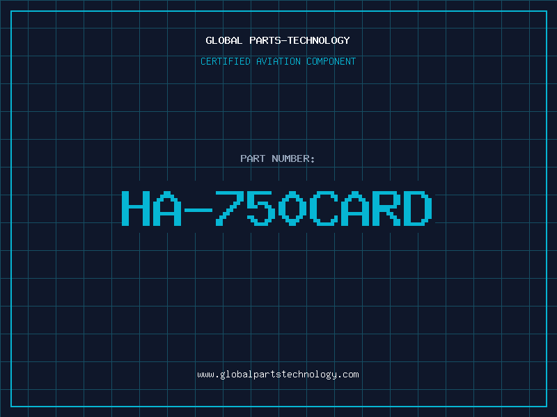 Aviation Part HA-750CARD