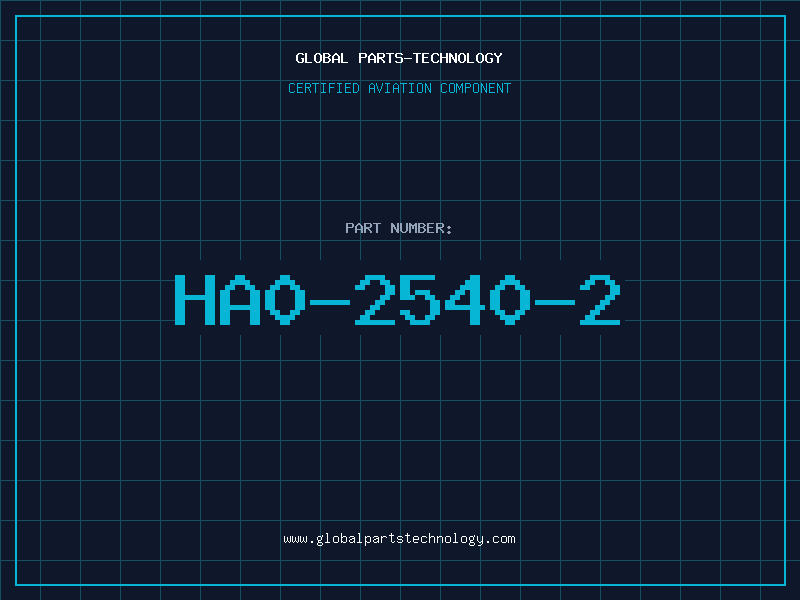 Aviation Part HA0-2540-2