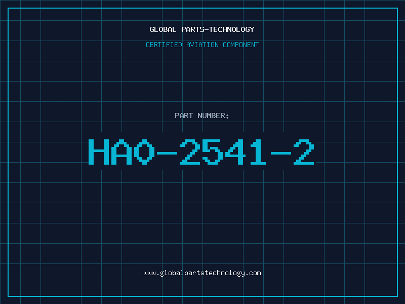 Aviation Part HA0-2541-2
