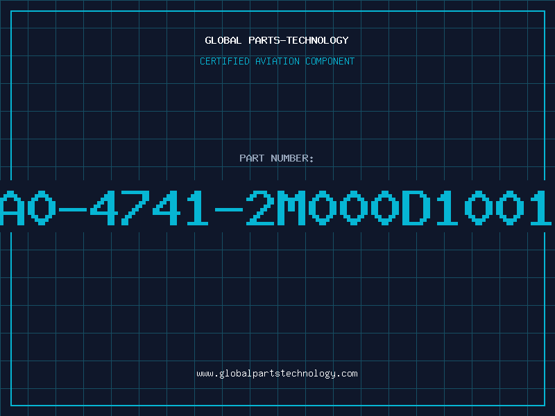 Aviation Part HA0-4741-2M000D10017