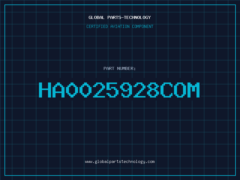Aviation Part HA0025928COM