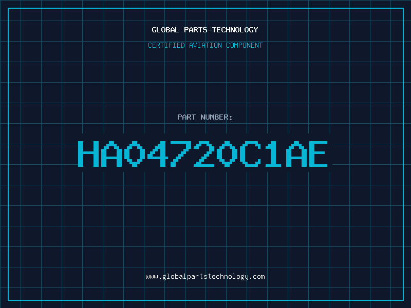 Aviation Part HA04720C1AE