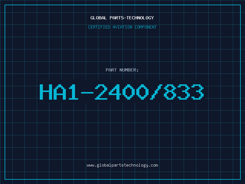 Aviation Part HA1-2400/833