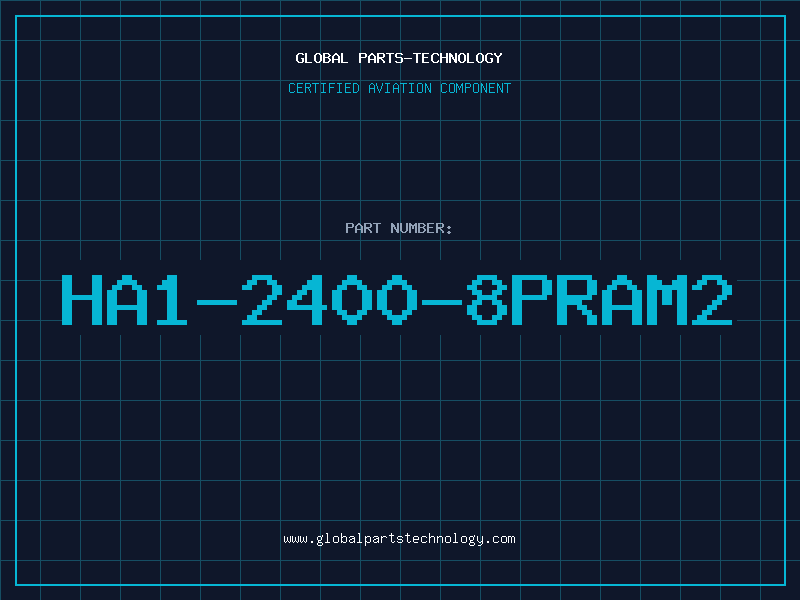 Aviation Part HA1-2400-8PRAM2