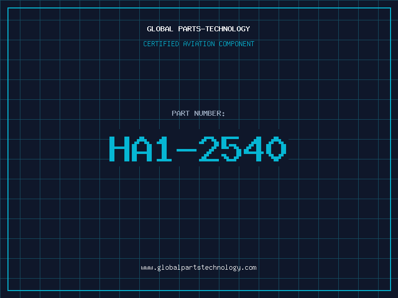 Aviation Part HA1-2540