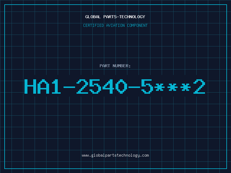 Aviation Part HA1-2540-52