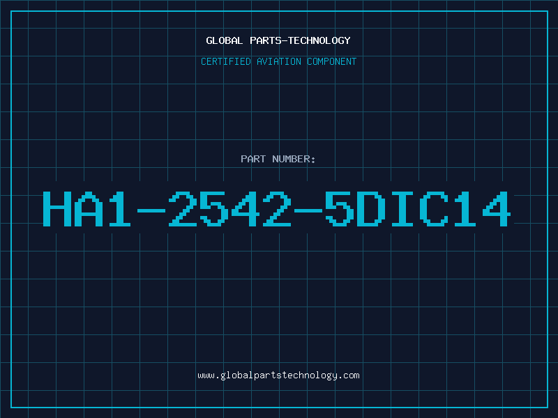 Aviation Part HA1-2542-5DIC14