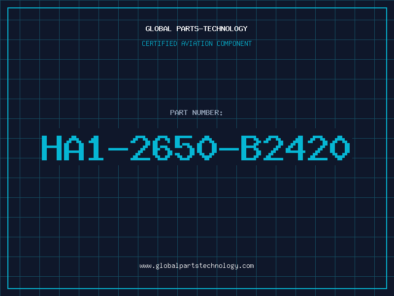 Aviation Part HA1-2650-B2420