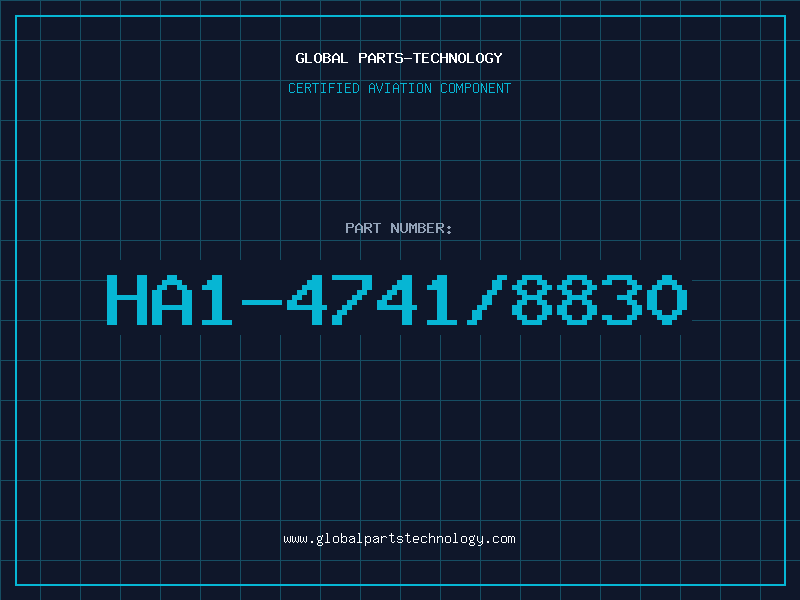 Aviation Part HA1-4741/8830