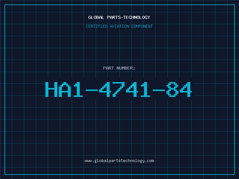 Aviation Part HA1-4741-84