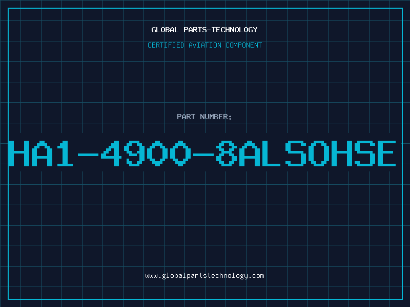 Aviation Part HA1-4900-8ALSOHSE