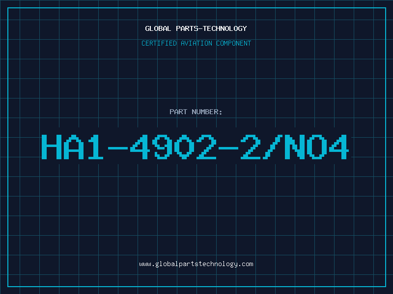 Aviation Part HA1-4902-2/NO4