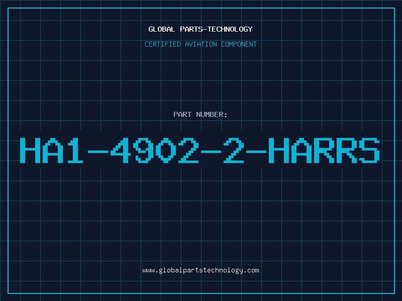 Aviation Part HA1-4902-2-HARRS