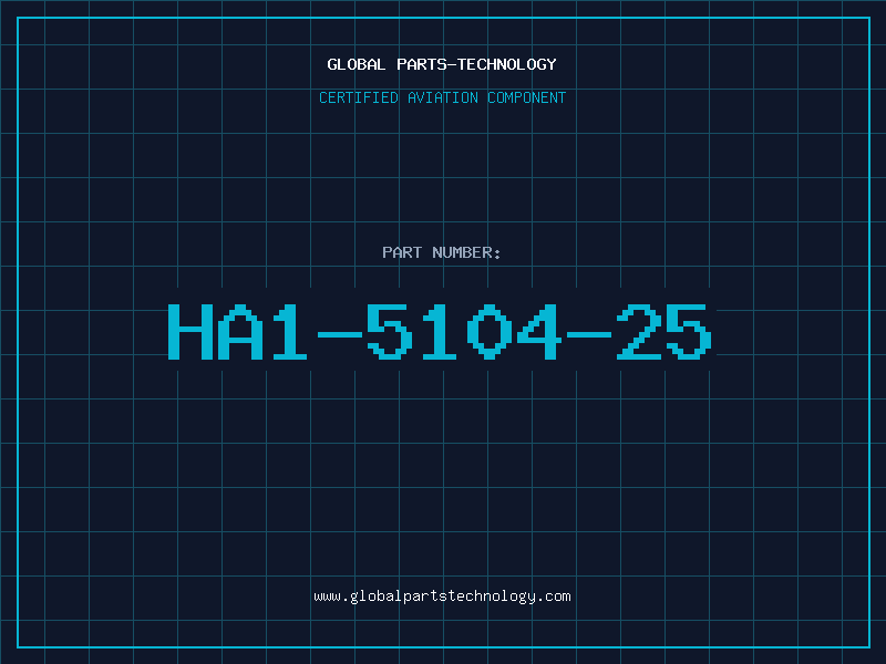 Aviation Part HA1-5104-25