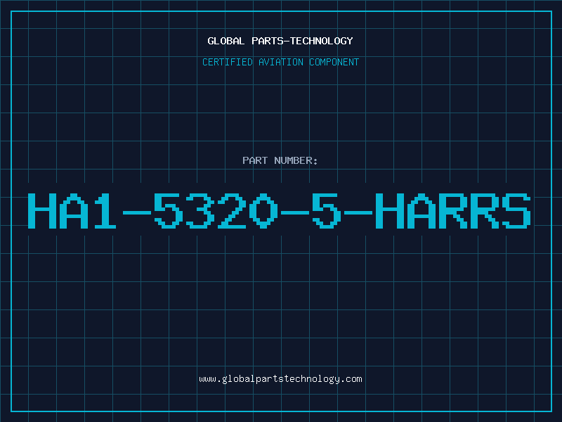 Aviation Part HA1-5320-5-HARRS