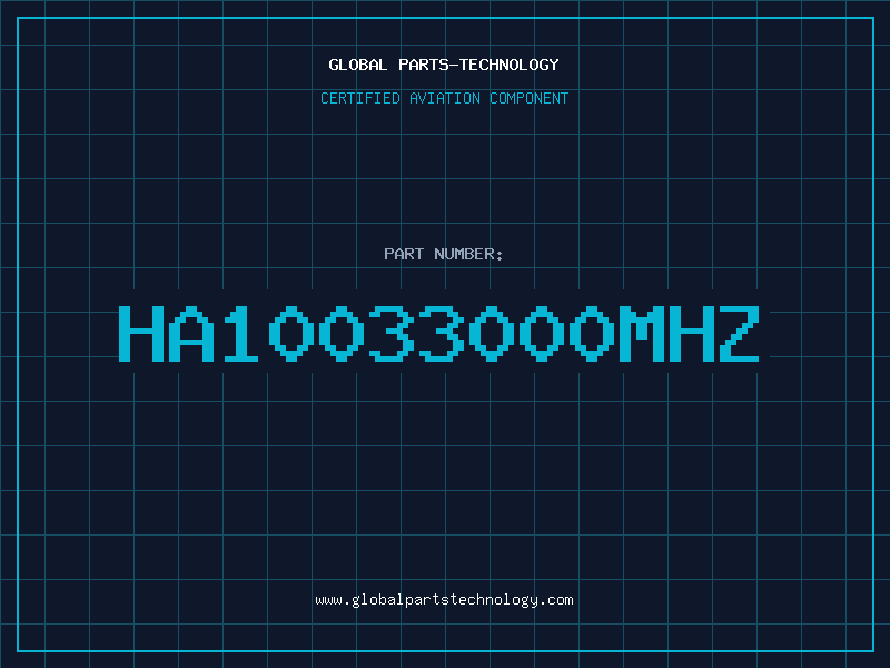 Aviation Part HA10033000MHZ