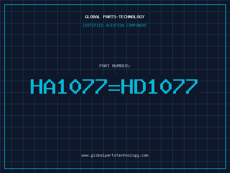 Aviation Part HA1077HD1077