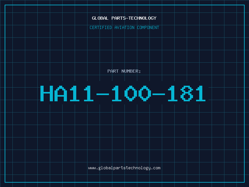 Aviation Part HA11-100-181