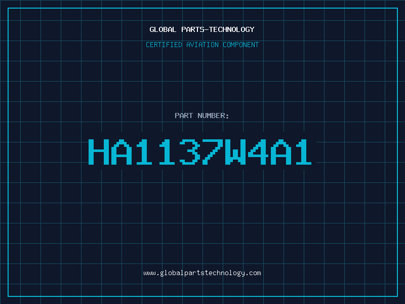 Aviation Part HA1137W4A1