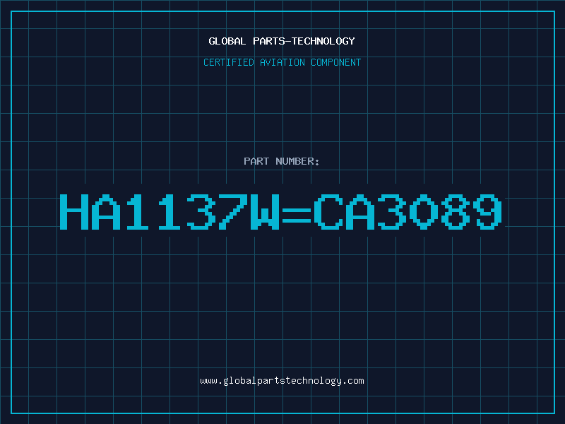 Aviation Part HA1137WCA3089