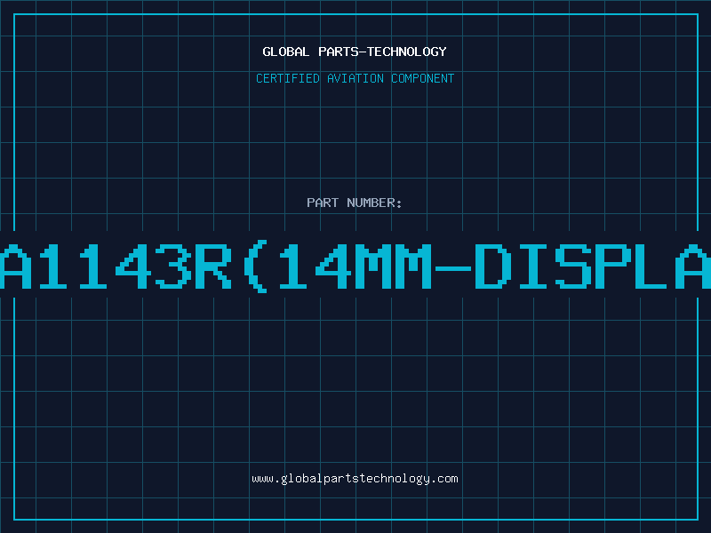 Aviation Part HA1143R(14MM-DISPLAY