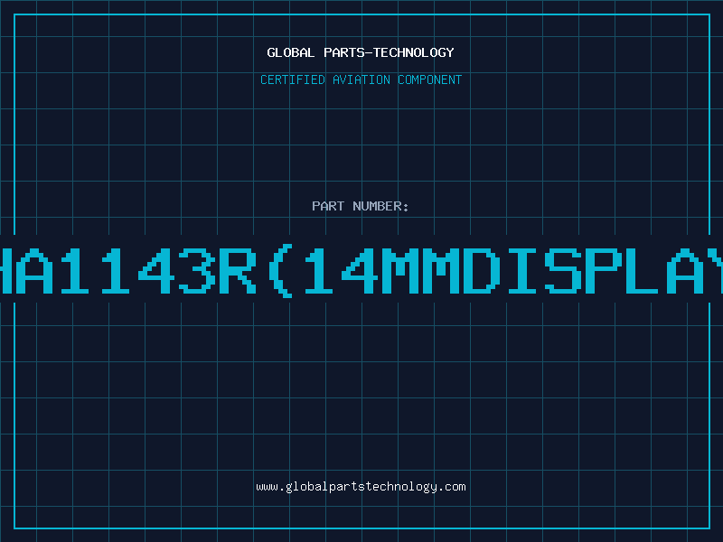 Aviation Part HA1143R(14mmDISPLAY