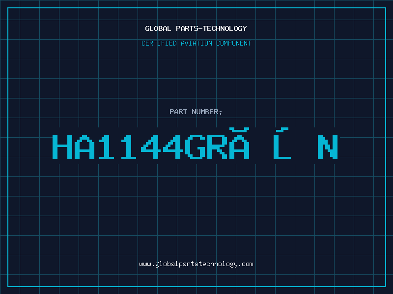 Aviation Part HA1144GRÃœN