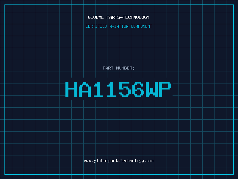 Aviation Part HA1156WP