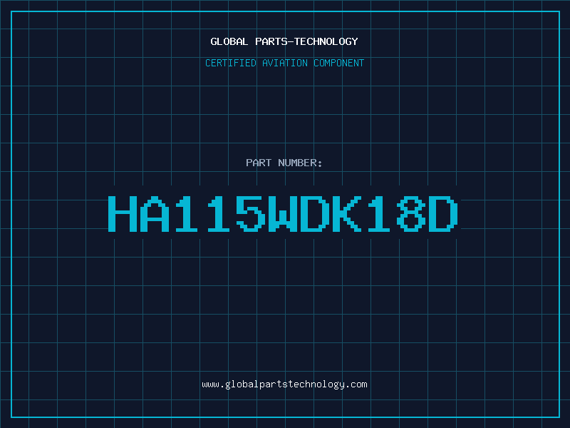 Aviation Part HA115WDK18D