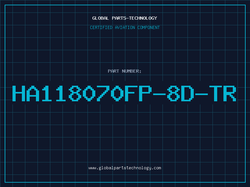 Aviation Part HA118070FP-8D-TR