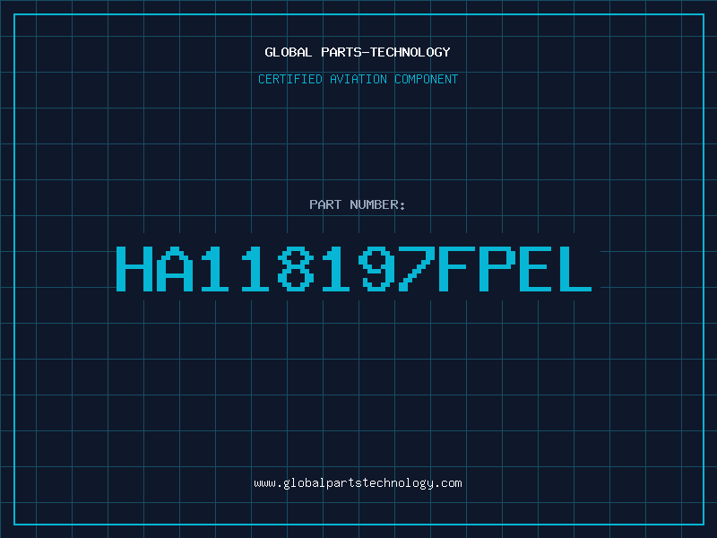 Aviation Part HA118197FPEL