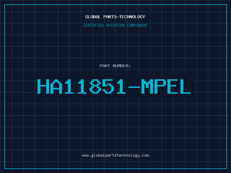 Aviation Part HA11851-MPEL
