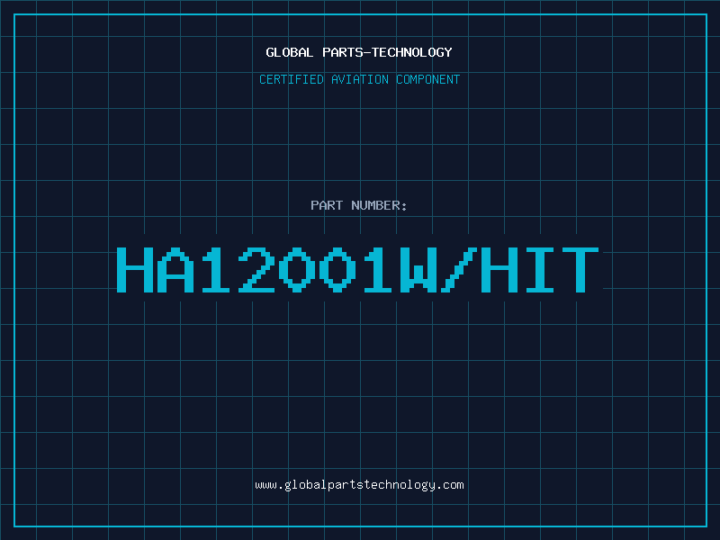 Aviation Part HA12001W/HIT