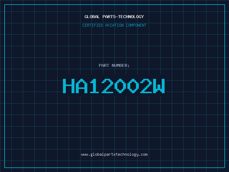 Aviation Part HA12002W