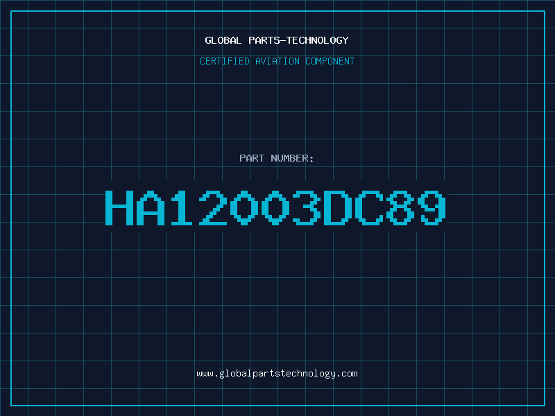 Aviation Part HA12003DC89