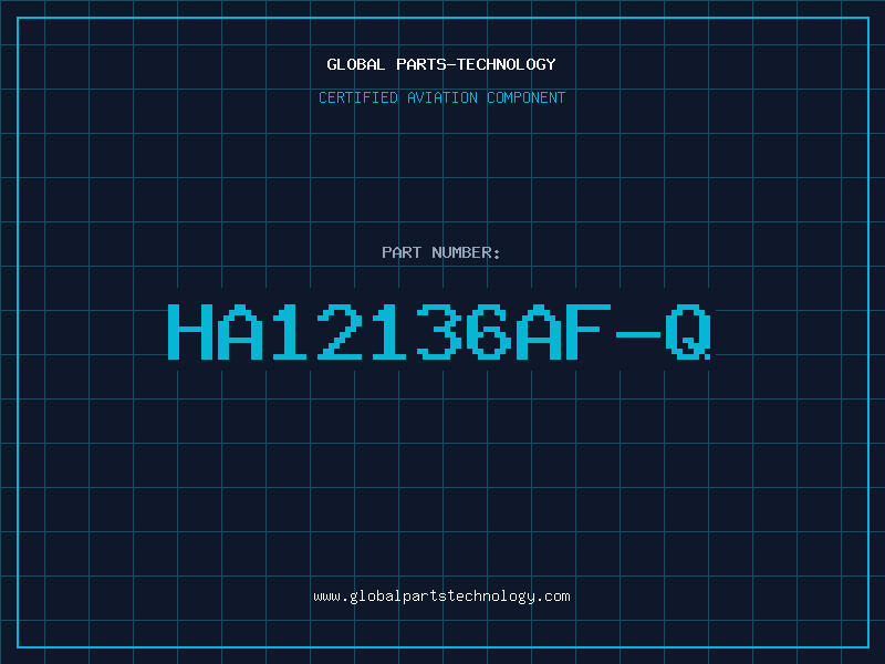 Aviation Part HA12136AF-Q