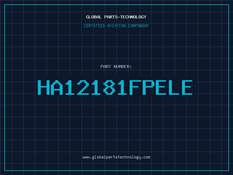 Aviation Part HA12181FPELE