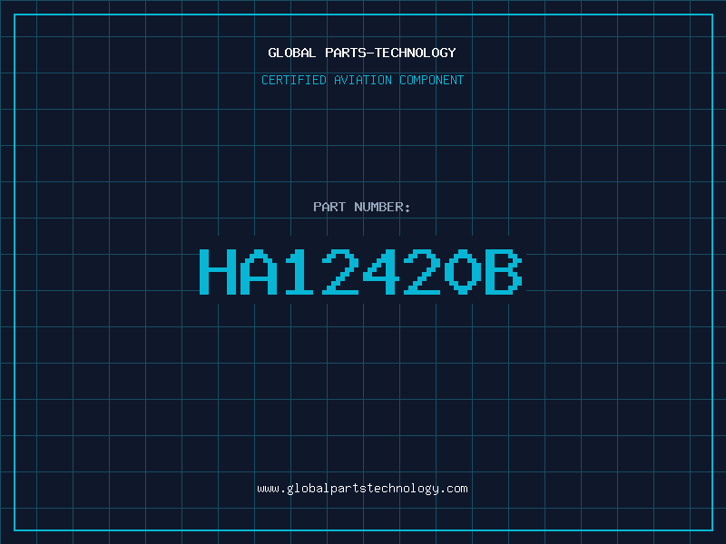 Aviation Part HA12420B