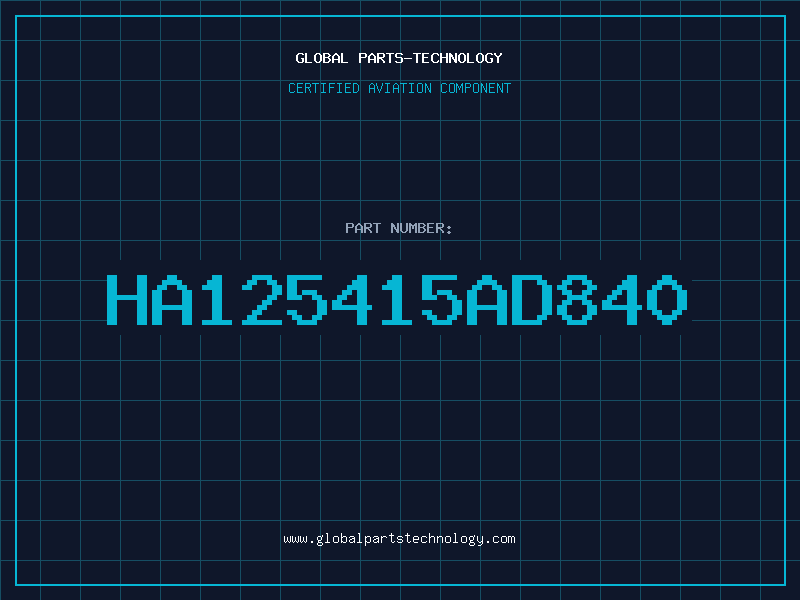 Aviation Part HA125415AD840