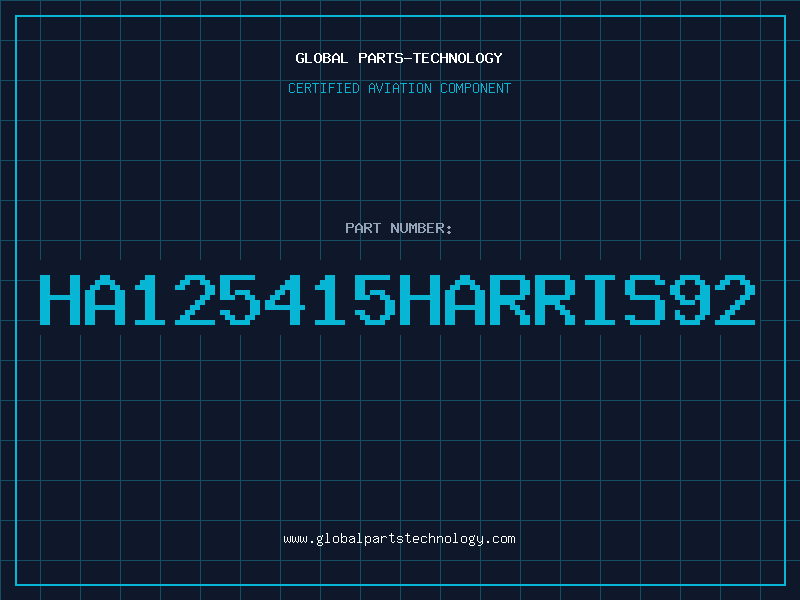 Aviation Part HA125415HARRIS92