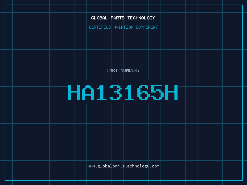 Aviation Part HA13165H