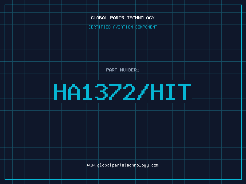 Aviation Part HA1372/HIT