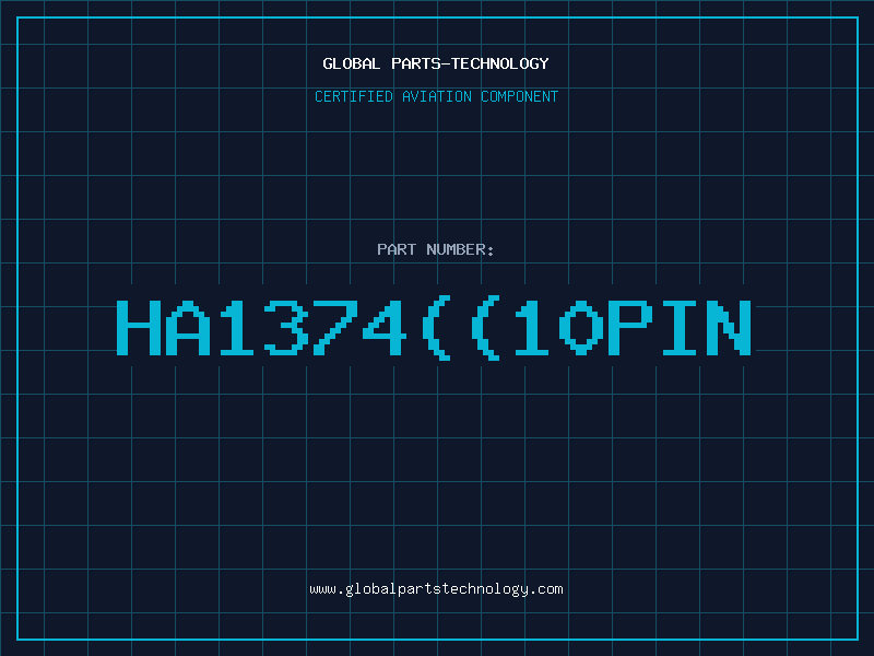 Aviation Part HA137410pin
