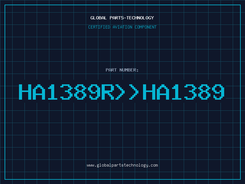 Aviation Part HA1389R>>HA1389